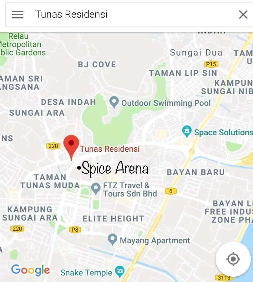 아파트 Spice Tunas 3B2B House 바얀레파스